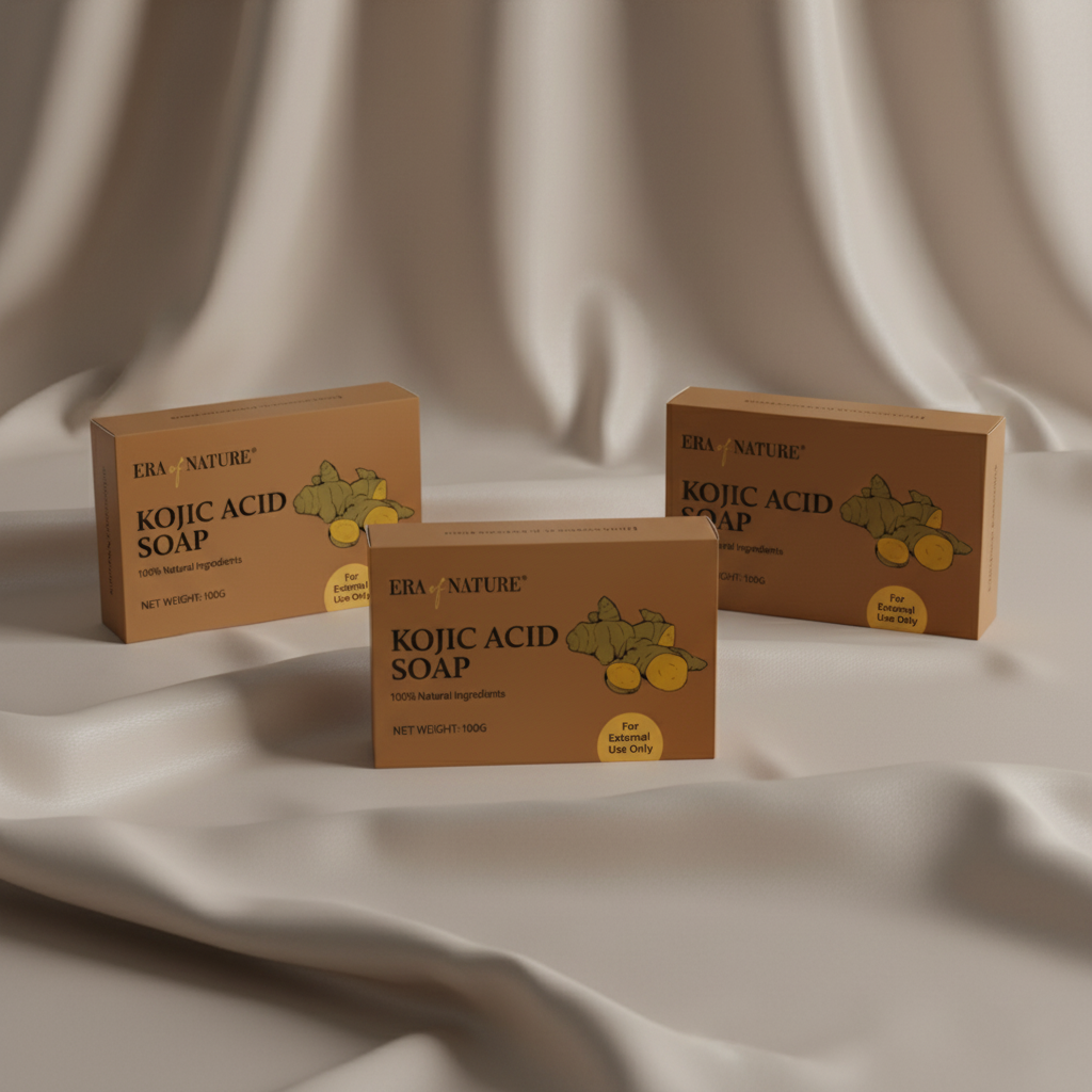 Kojic Acid Soap 3-Bar Bundle – Buy 2, Get 1 FREE