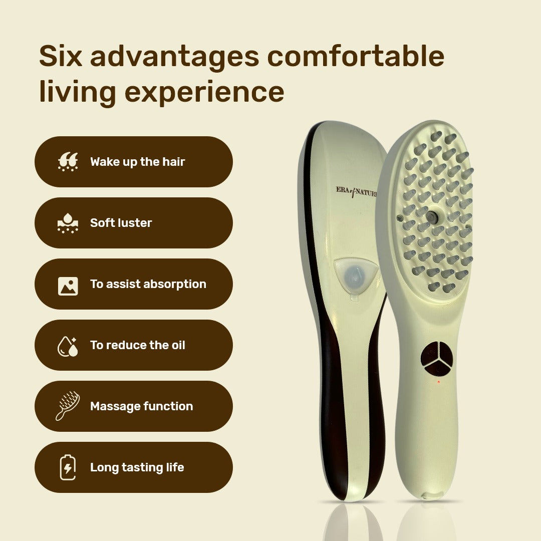 4-in-1 Scalp Therapy Steam Comb