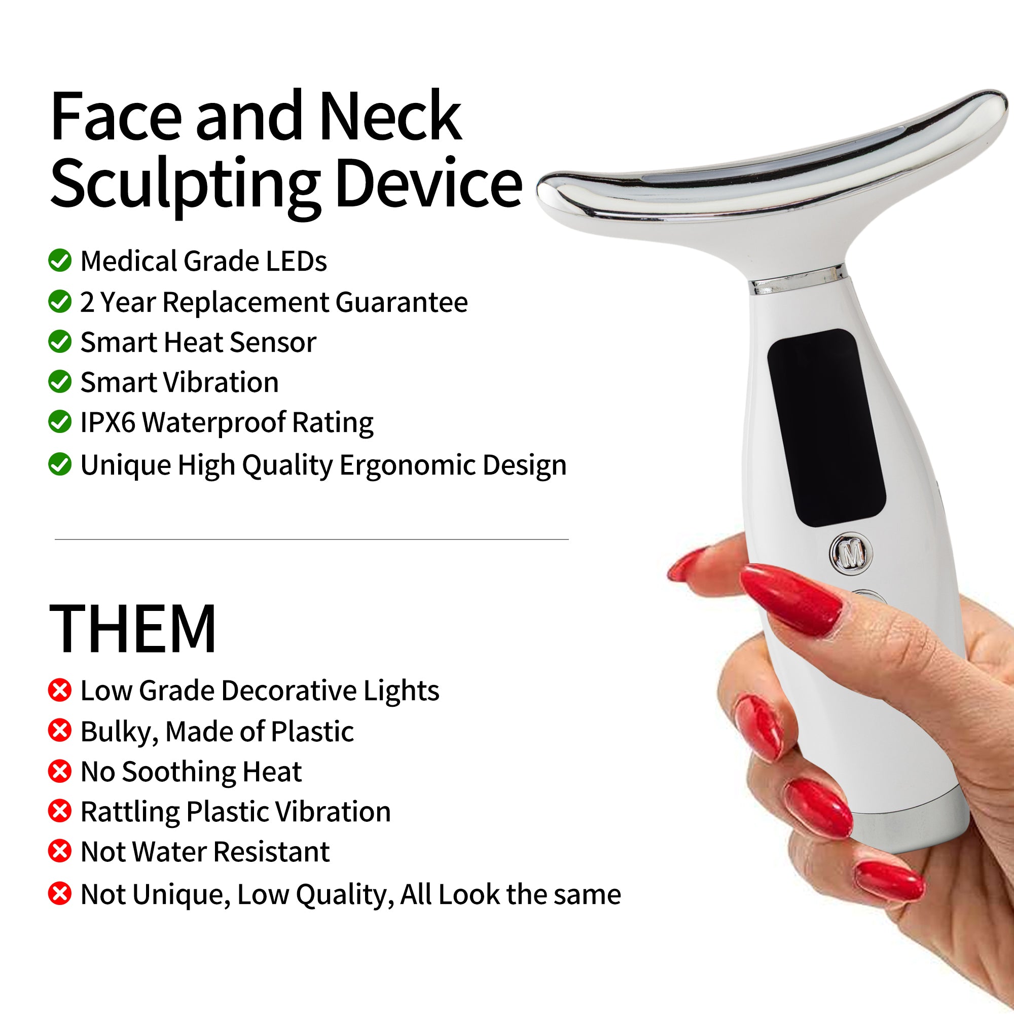 Face and Neck Sculpting Device