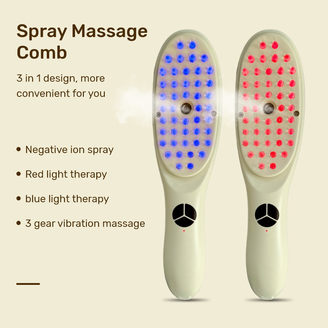 4-in-1 Scalp Therapy Steam Comb