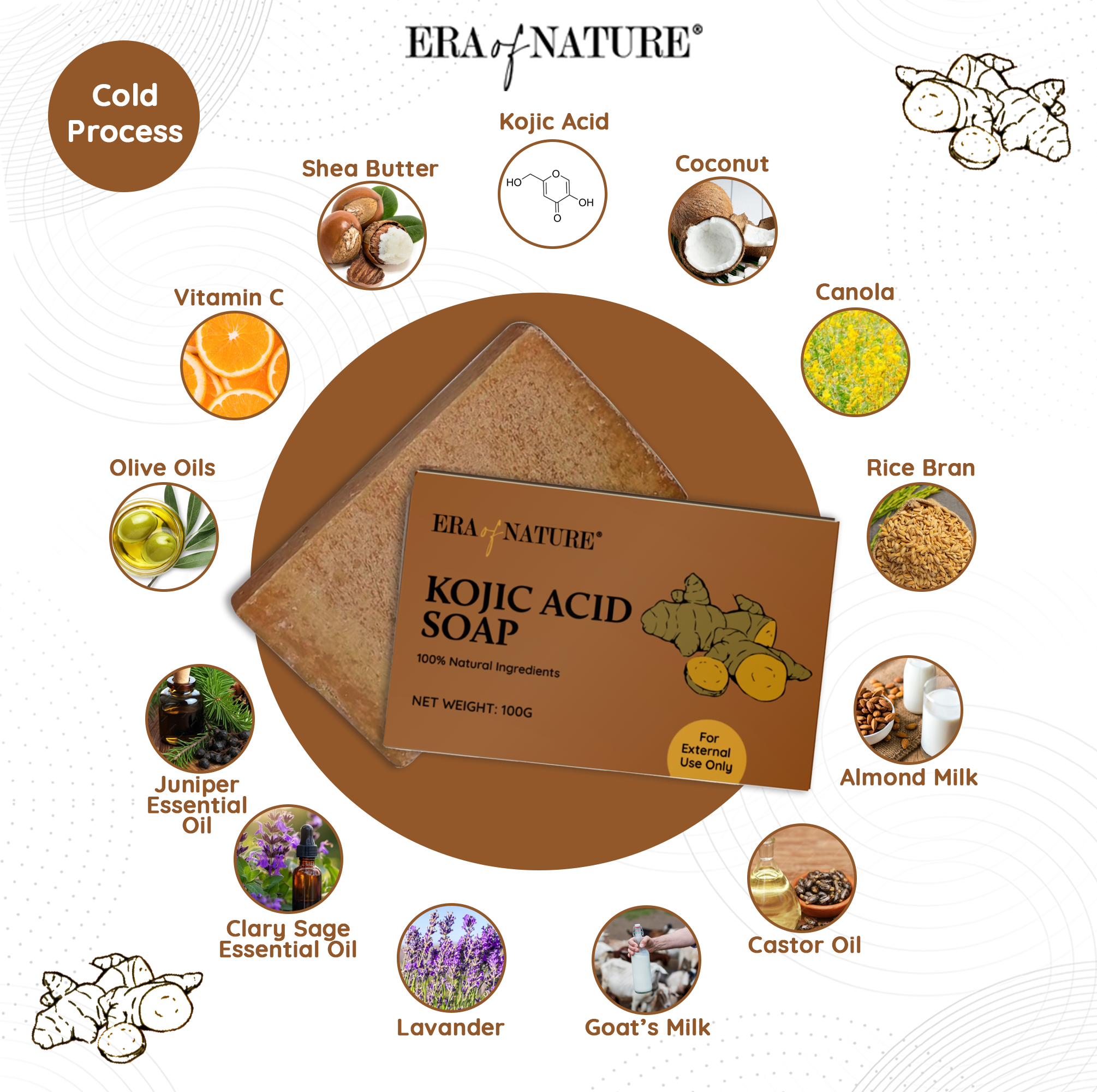 Kojic Acid Soap 100g