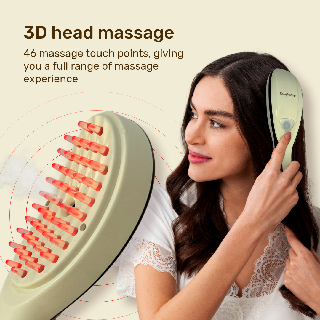 4-in-1 Scalp Therapy Steam Comb