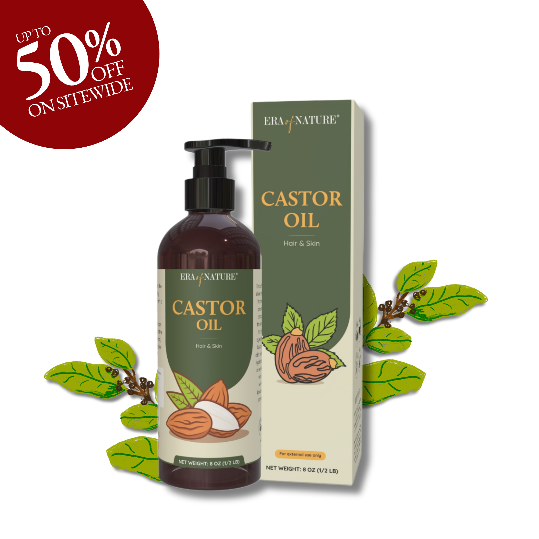 Castor Oil 8oz