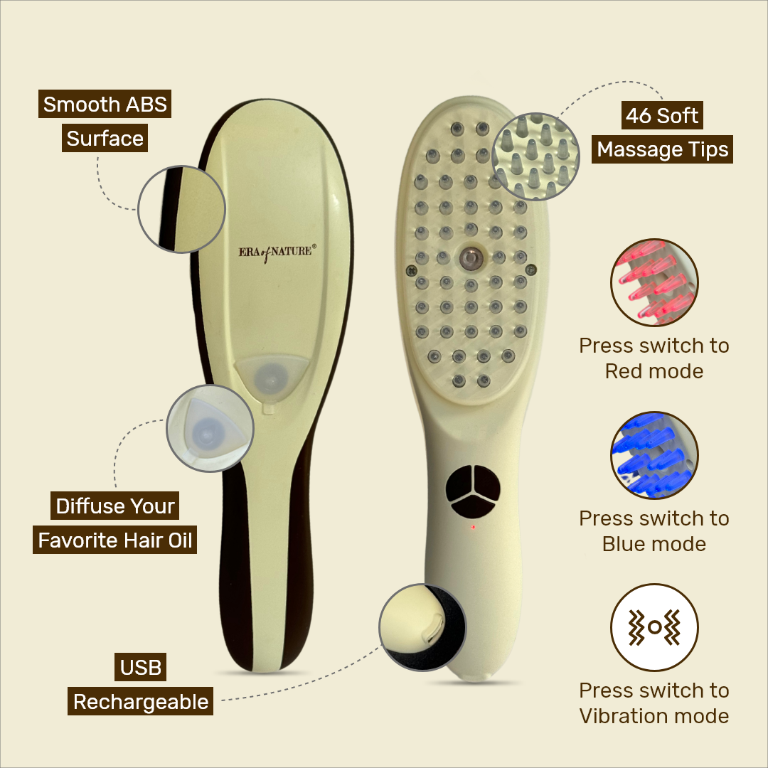 4-in-1 Scalp Therapy Steam Comb