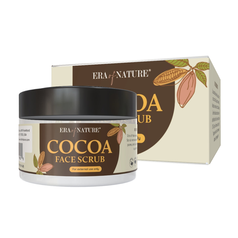 Cocoa Face Scrub 4oz – Era of Nature